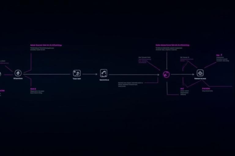 センサーからのデータ入力、AIによる分析、音楽生成、ユーザーへの出力といったMelody AI Engineのデータフローを示す図